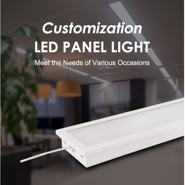Custom Size LED Panel Light with Smart Control and 50000 Hours Lifespan for Office and Home