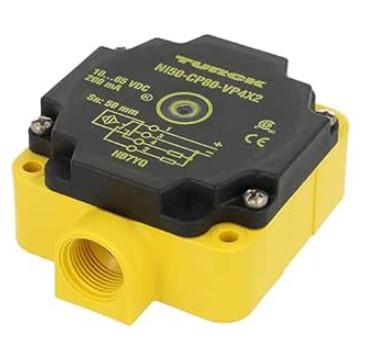 Turck NI50-CP80-VP4X2 - IP67 50mm Non-Contact - Industrial Heavy-Duty Stainless - Inductive Sensor