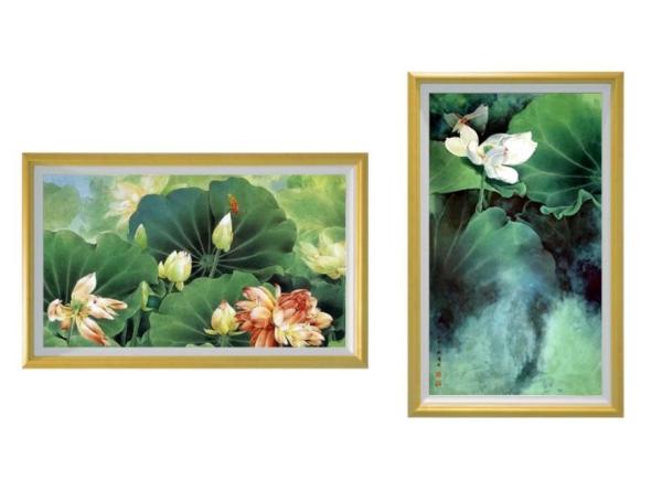 27 quadro de madeira rede WIFI tela Android LCD LED publicidade sinalização monitor de exibição para galeria loja de exposição