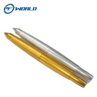 High quality CNC aluminum parts Pen case Anodized gold and black
