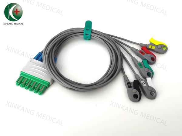 Adult ECG Electrode Cable Φ55mm for Physiotherapy Equipments