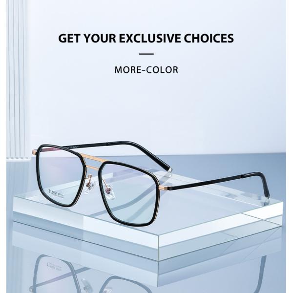 Ясные стекла титана ацетата объектива, Unisex OEM стекел рамки металла