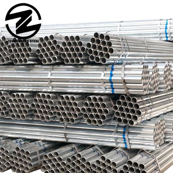 Slightly Oiled 3 125mm Diameter Circular Galvanized Pipe for HVAC ASTM A120 BS 1387 Hot Dip 85 Galvanized Steel Pipe