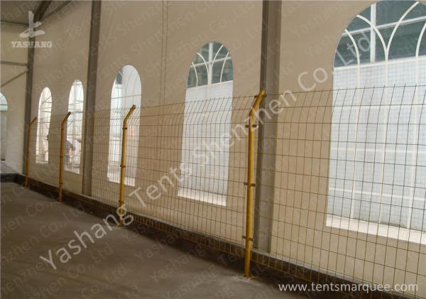 Temporary Aluminum Structure Tent Buildings / Uv Resistant Industrial Warehouse Tent