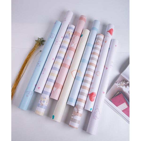 Pink Bedroom Self Adhesive Floral Wallpaper Soundproof Botanical Peel And Stick Wallpaper