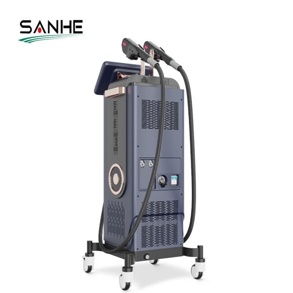 Pele profissional do rejuvenescimento da pele da remoção DPL do pigmento da remoção do cabelo que aperta a máquina do laser