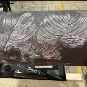 Wallpaper Steel Embossing Roller 100mm-1500mm Dia Stainless Roller