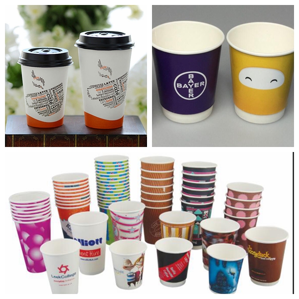 210g+15g Poly Coated Coffee Cups Material Paper P1S P2S Cupstock