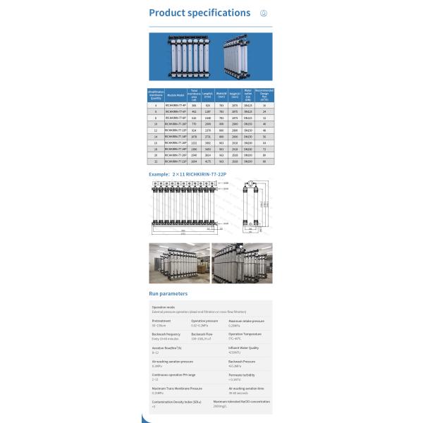 Rich Kirin-77-xp-20P Sewage Treatment System  Systems High-Capacity Industrial Water Purification