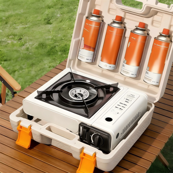 Leak-Proof Non Spill One Inch Gas Canister Valve for Safe and Efficient Fuel Management in Camping and Portable Cooking