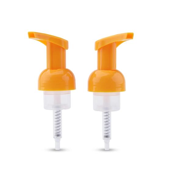 Orange Color 0.8CC Plastic Spray Pump Head 40 / 400