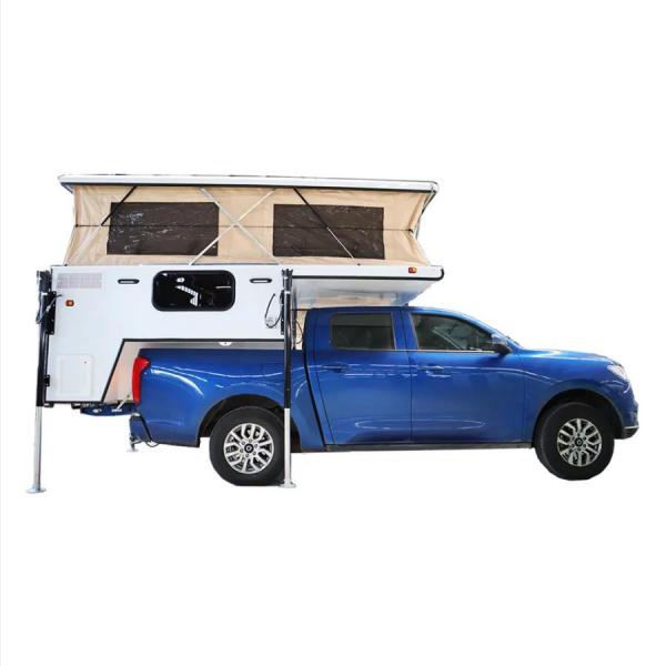 Remorque de camping-car en aluminium, cuisine extérieure, caravane tout-terrain