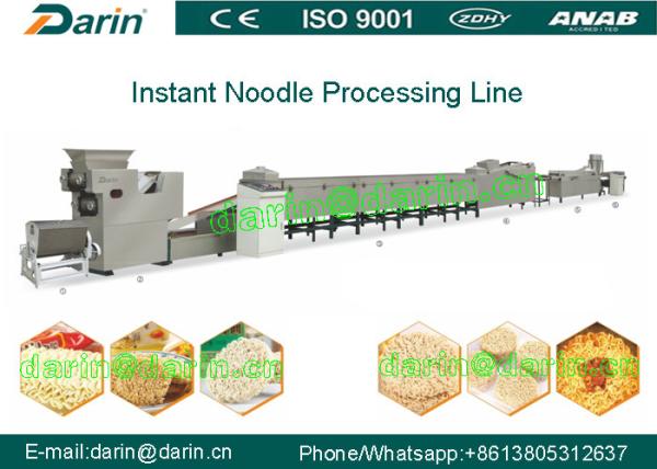 Chaîne de production de nouille rapide/nouille instantanée coupe et machine de pliage