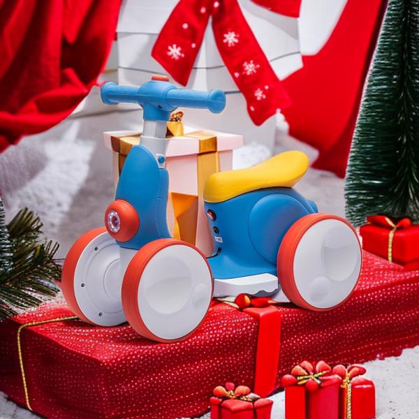 2023 Детские электрические автомобили с музыкой, едущей на автомобильном пузыре устройство батарея 6V4.5