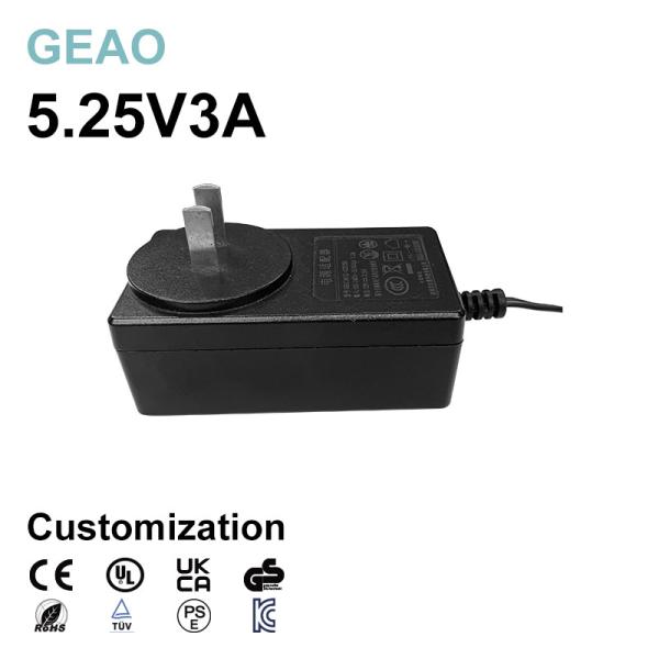 5.25V 3A Wall Mounted Power Adapters For Original Sewing Machine Micro Projector onitoring