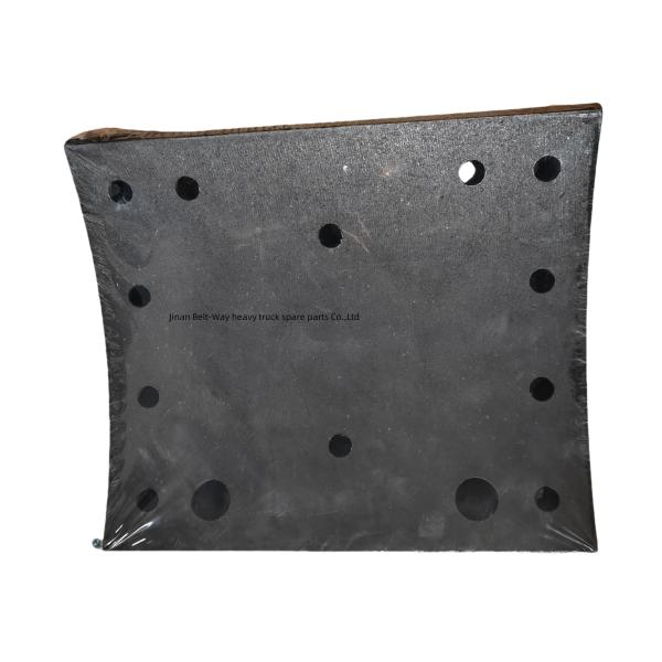 Le freinage du camion lourd WG9231342066 est adapté à Sinotruk HOWO 336380 Haoyun Golden Prince HOWO plaquettes de frein de roue arrière 14 trous HOWO plaquettes de frein de pont AC