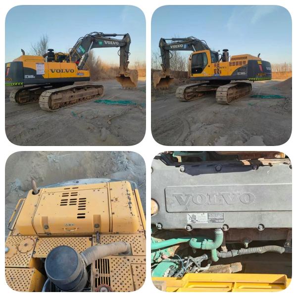 Excavateur Volvo EC360 d'occasion équipement de construction lourd de 36 tonnes à vendre