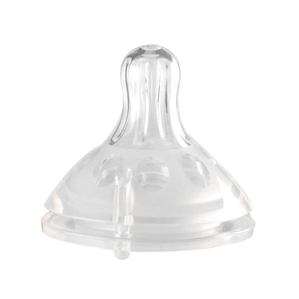 Lightweight  Silicone Baby Pacifier For Newborn One Piece Construction