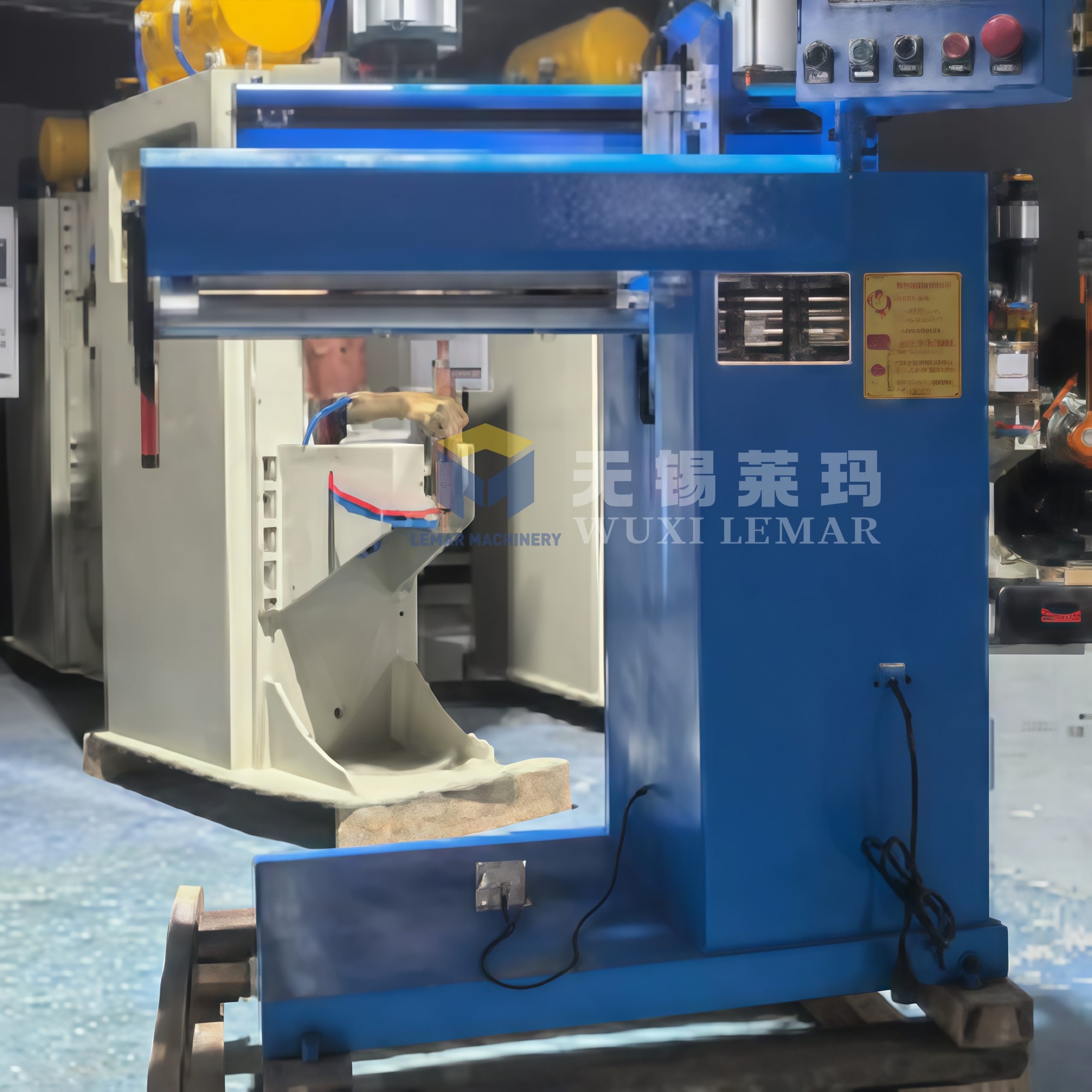 Automatic 800mm Longitudinal Seam Welding Machine Straight Seam Welder for Metal Tube Shell