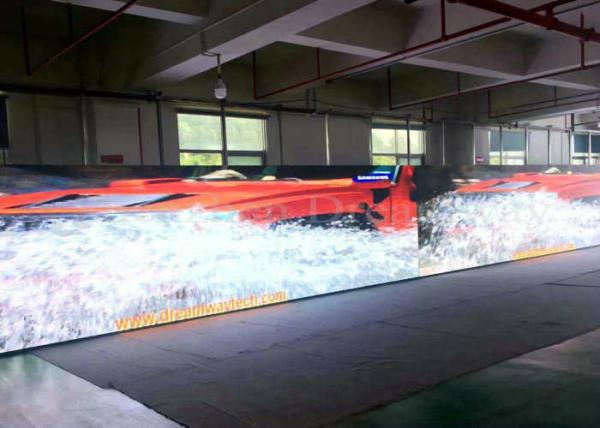 1/4 Scan Constant Current Led Display Advertising Board Full Color 8mm Pixel Pitch