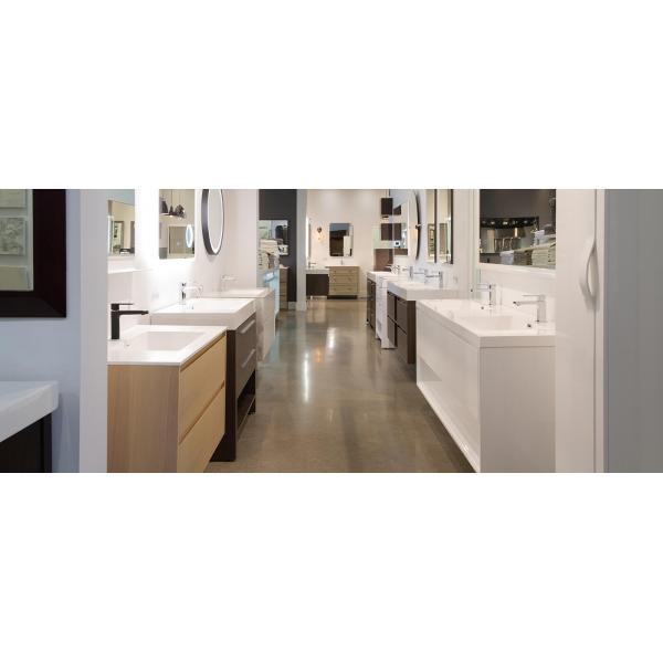 Design High End Bathroom Vanity with Modern Bathroom Cabinets and Basin Included