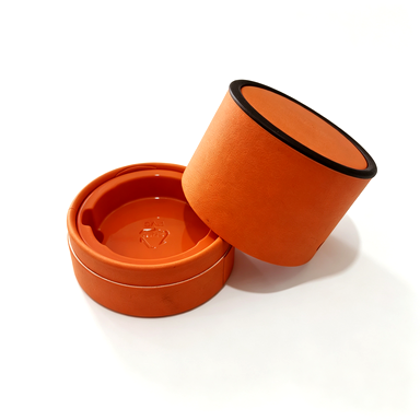 100% Degradable Cylindrical Paper Tube Box Light Shielding Tea Tube Packaging Round Shape