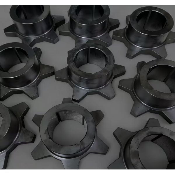 High-Temperature Resistant and Corrosion Resistant Silicon Carbide Impeller with Ultra-High Purity (99% SiC)