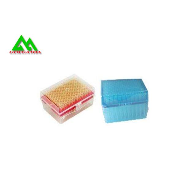Plastic Pipette Tip Box Medical And Lab Supplies Recyclable Customized Color