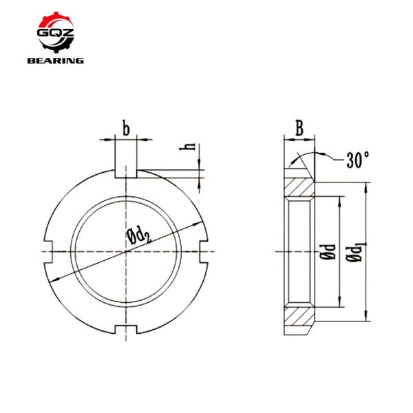 KM Lock Nut Bearing Expansion Coupling Sleeve KM06 KM07 KM08 KM09 KM10 MB07 Lock Washer Thread Designation M40x1.5