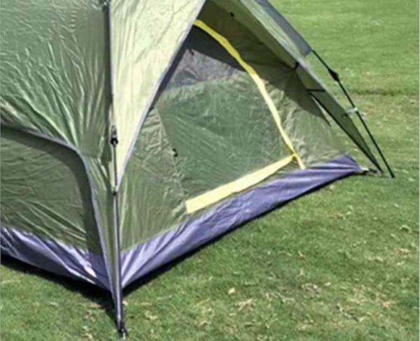 210*210*135cm Automatic Fibreglass Pole Waterproof PU2000mm Coated Green 190T Polyester Rainproof Outdoor Camping Tents