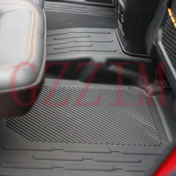 Car Floor Mats For Ford Bronco 2021 Plastic Foot Pad Interior Accessories