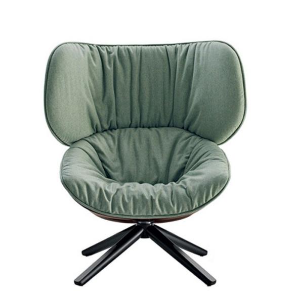 Recliner Italian Designer Classic Modern Luxury Fiberglass Upholstered PU Tabano Chair