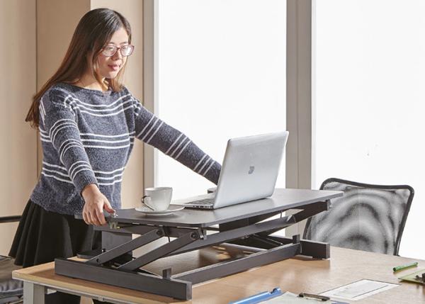 Executive Modern Office Table 860 * 520mm , Laptop Contemporary Office Desk