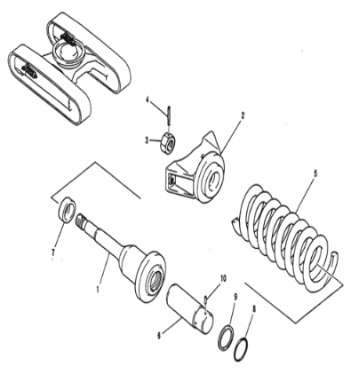 YN54D00002F1 Упариватель ударов для экскаватора Kobelco Assy SK200 SK200LC SK210 SK210LC