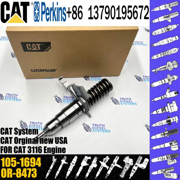 Injetor de trilho comum 105-1694 OR-8473 0R-8467 127-8220 para motores de camião Caterpillar