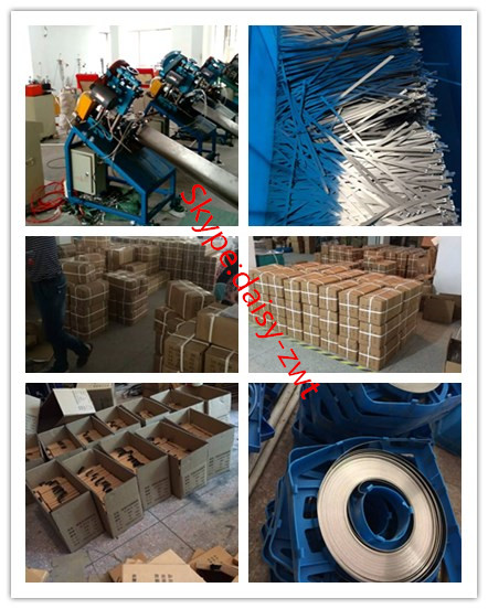 Naked SS304/SS316 Ladder Type Stainless Steel Cable Ties Self Locking 450MM