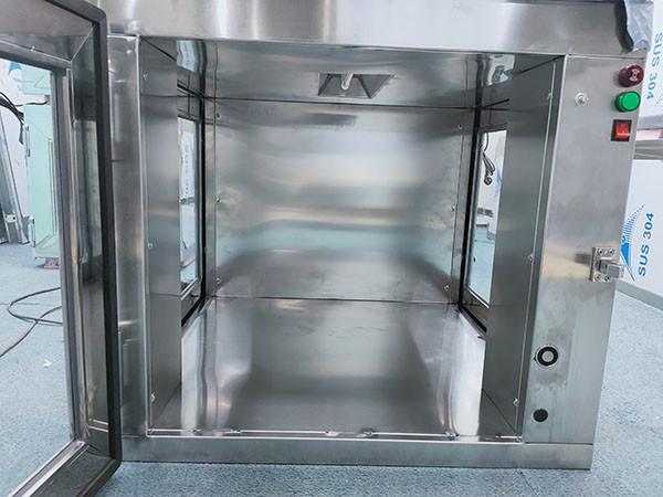 L tipo caixa de passagem de aço inoxidável do bloqueio elétrico 304 das portas para a sala de limpeza