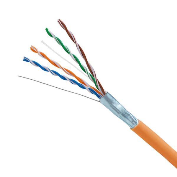 CAT5e FTP Cable 100MHz 100Mbps for Indoor Network Wiring Shielded System 90m Length