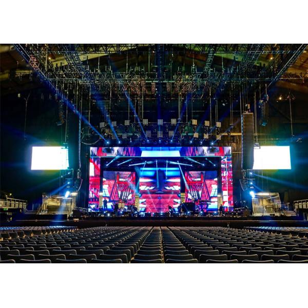 High Resolution P4 Outdoor Rental LED Displays Video Wall 52x52 Dots