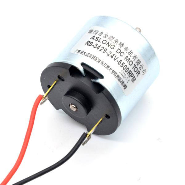 Motor alto do torque da escova de carbono de ASLONG RS-3429 12/24V 5500-7500RPM motor de alta velocidade da C.C. do fornecedor do motor da C.C. do micro