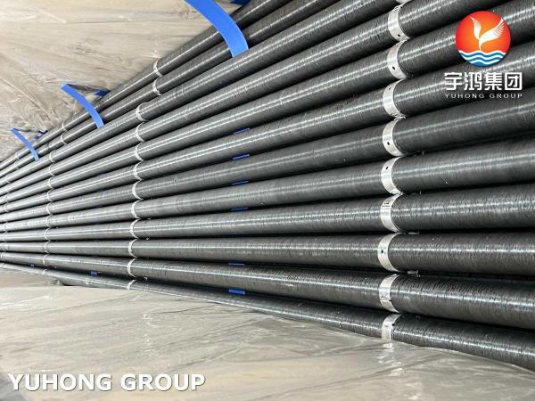 ASTM A179 Carbon Steel Fin Tube Aluminiun G Fin Type For Dry Cooling Tower