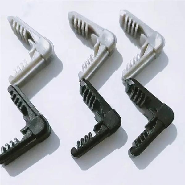 Conveniently Sized Plastic Corner Key for Aluminum Spacer Joints in Doors and Windows