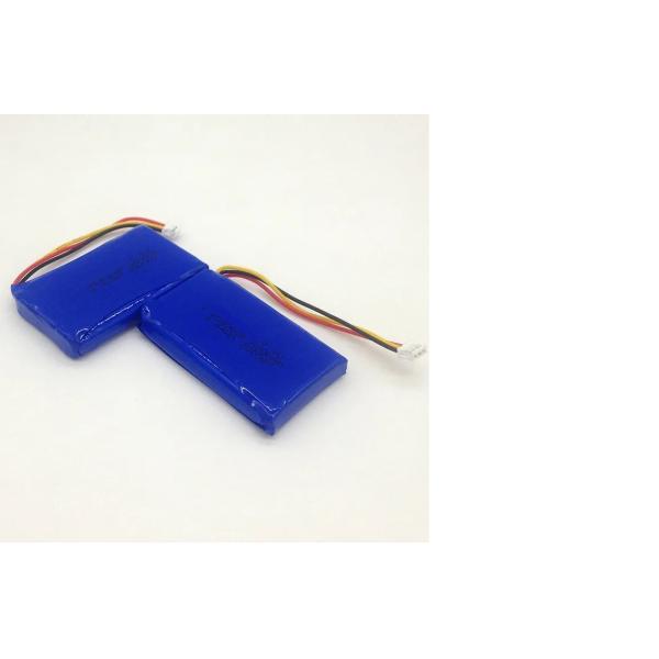 7.4V 600mAh Lipo Rechargeable Battery Pack with 500 Times Cycle Life for Medical Devices