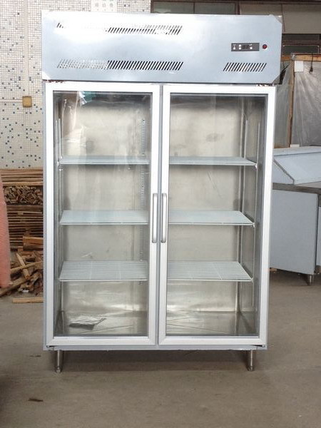 Commercial Kitchen Upright Stainless Steel Freezer Vertical Freezers Refrigerator