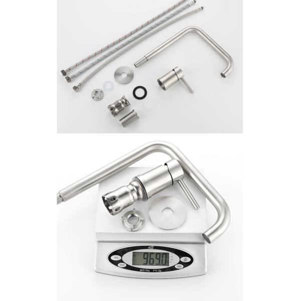 Anti Corrosion Bathroom SUS304 Stainless Steel Faucet Tap Concealed Ceramic Spool