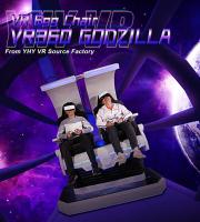 realidade virtual super Seat de Godzilla dos jogadores dobro da cadeira do ovo de 9D VR para o shopping