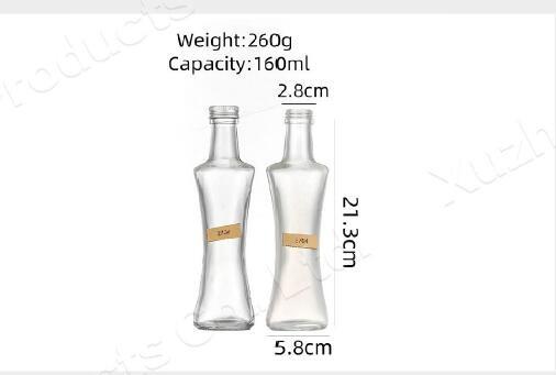 Tipo frascos de vidro da imprensa de Olive Oil Dispenser Glass Seasoning do frasco do alimento do bocal