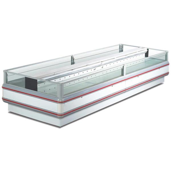 Замораживатель красного острова супермаркета R22 коммерчески для рынка/розничный