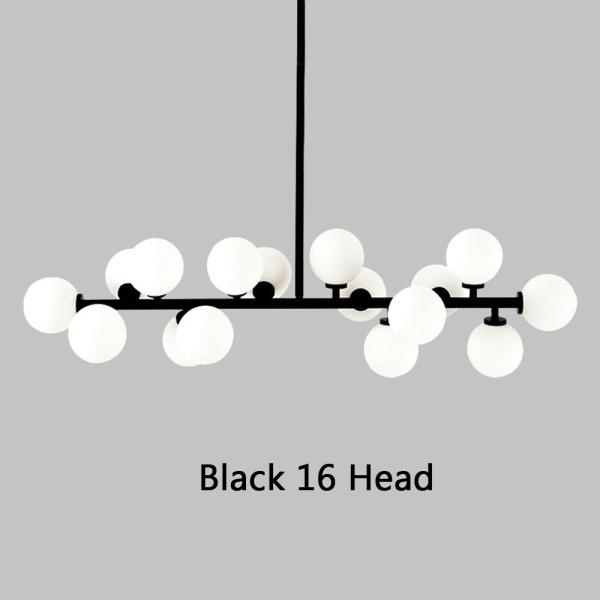 Bubble Stik Chandelier Luxury Luster with Glass Round Lampshade home interior light(WH-MI-190)