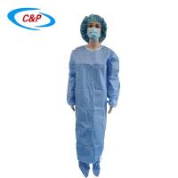 vestido reforçado descartável SMS SMMS Spunlance do vestido 45gsm cirúrgico